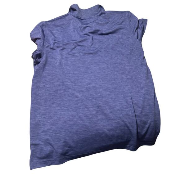 Nautica Men's Size XXL Navy Blue Polo Short Sleeve Wicking Polyester - Picture 2 of 4